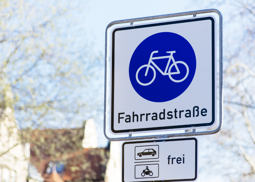 Beispielfoto Fahrradstrasse