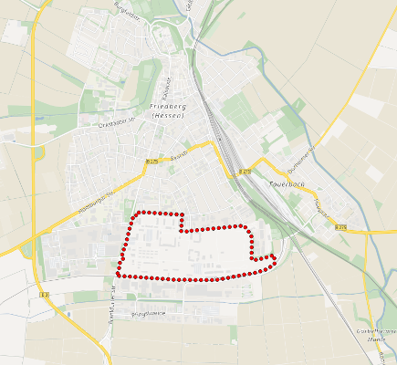 Kartenausschnitt 1