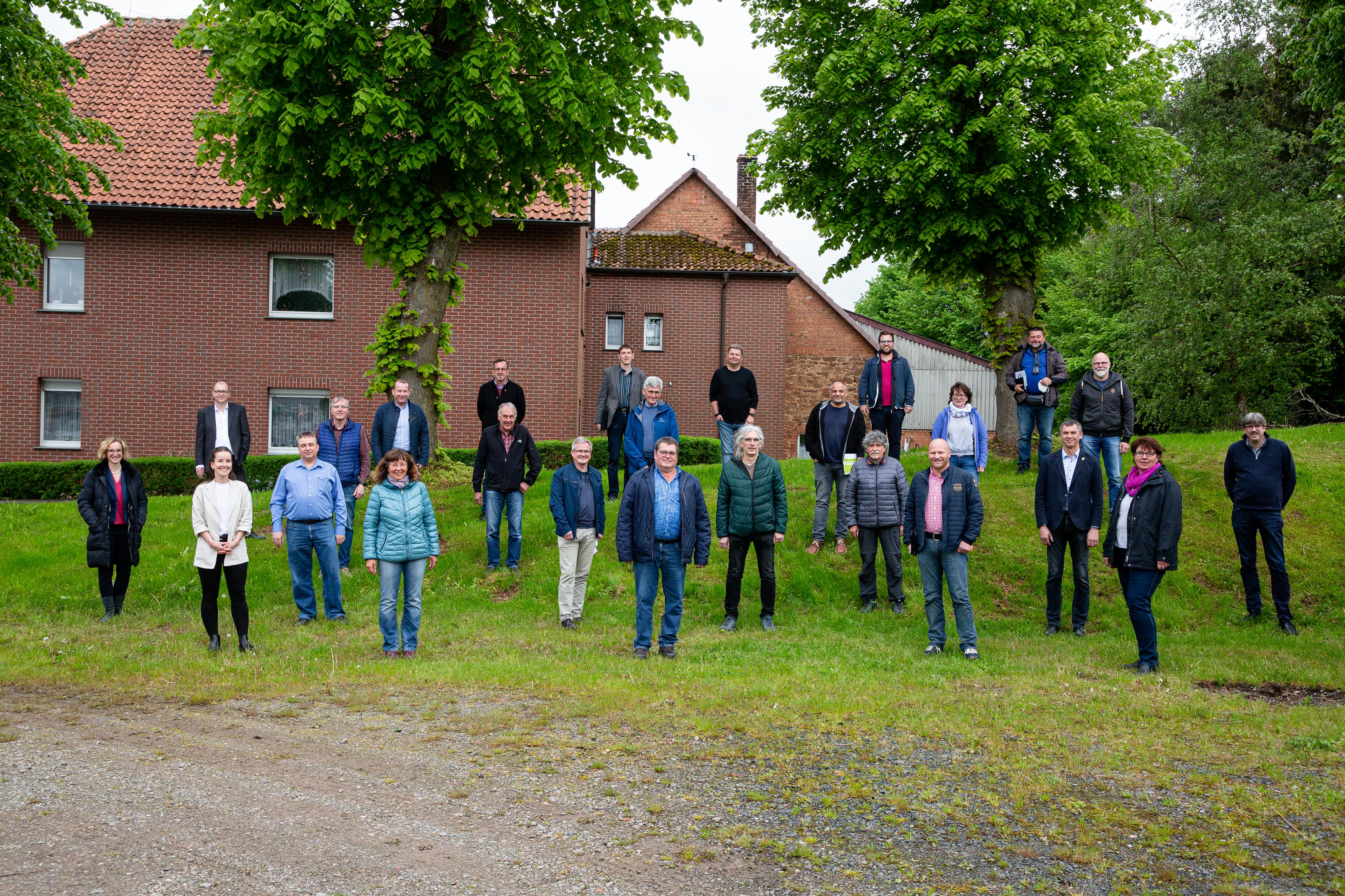 Foto der Mitglieder der Lokalen Partnerschaft für Waldeck und Sachsenhausen